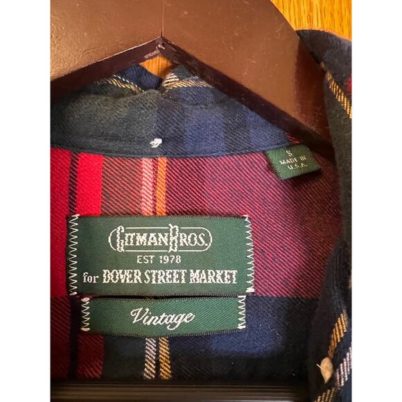 Gitman Brothers Vintage Plaid Button Down Shirt Size S - Picture 2 of 2